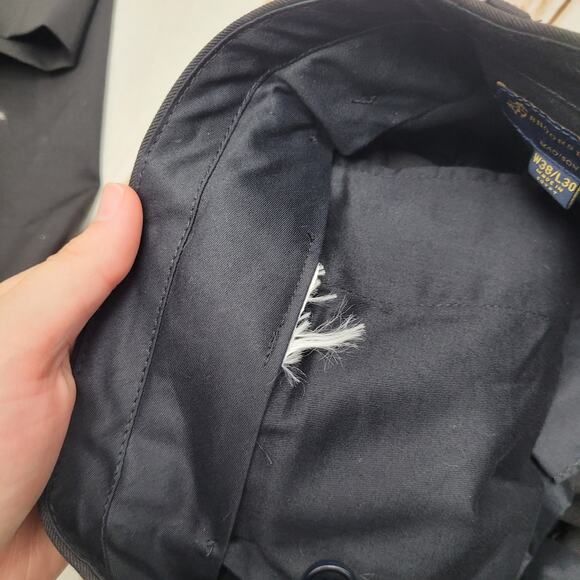 Brooks Brothers Madison fit Egypt pants slacks 38x30 short - Picture 6 of 9